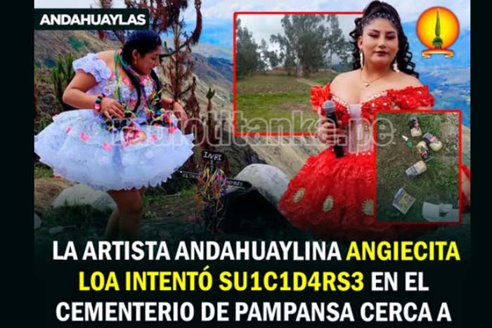 Cantante vernácular Anguicita Loa intentó quitarse la vida tomando potente veneno 